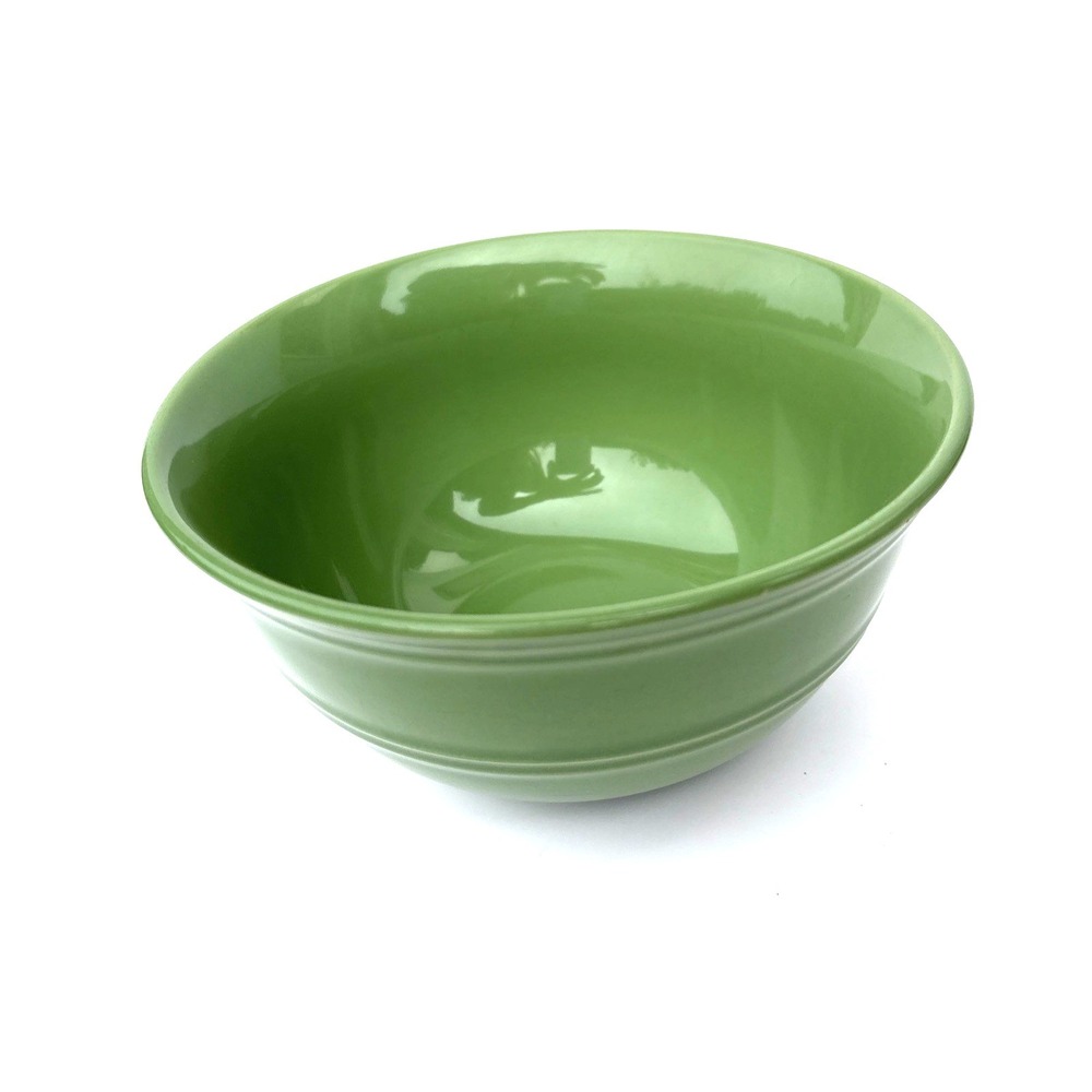 Mainstays‎ Green Bowl Cereal Soup Embossed Stoneware